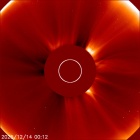 Latest LASCO C2 image of the Sun