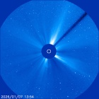 Latest LASCO C3 image of the Sun