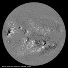 Latest SDO/HMI Magnetogram image of the Sun