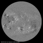 Latest SDO/HMI Magnetogram image of the Sun
