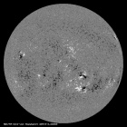 Latest SDO/HMI Magnetogram image of the Sun