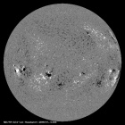 Latest SDO/HMI Magnetogram image of the Sun