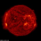 SOHO EIT 304 image of the sun