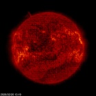 SOHO EIT 304 image of the sun